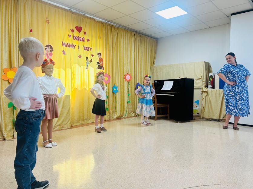 Taniec absolwentów Przedszkola