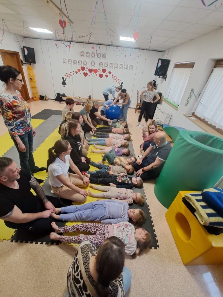 Zajęcia Sherborne z rodzicami