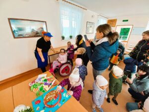 Wręczanie prezentów Szefowej Kuchni