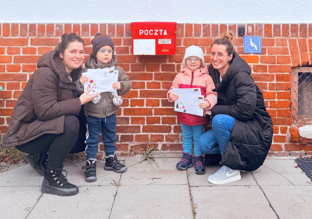 Słoneczka wysyłają listy z życzeniami