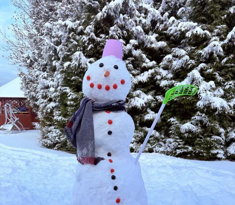 Przedszkolny bałwanek