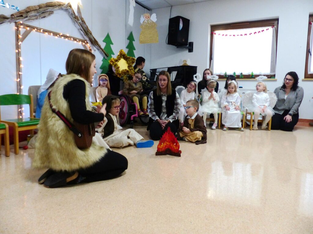 Pasterze przy ognisku