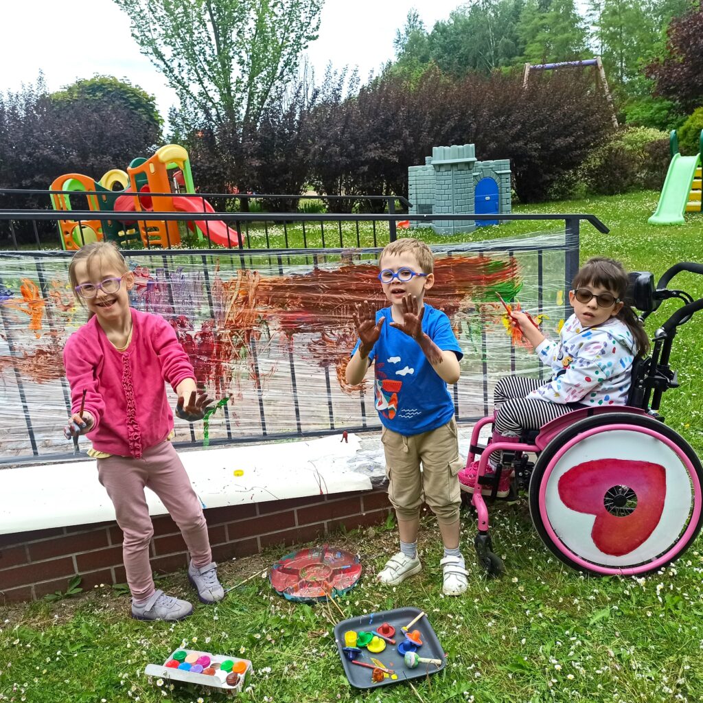 Malowanie rękami