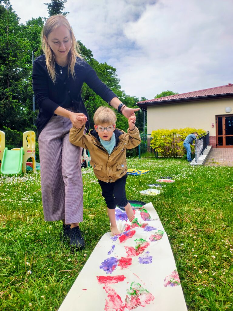 Ścieżka sensoryczna z Felkiem